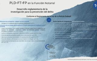 PLD Notarios Públicos 10 RLPF Investigación Prevención Carpel