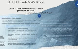 PLD Notarios Públicos 9 LPF Investigación Prevención Carpel