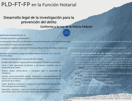 Criminal Compliance / Compliance Penal. PLD-FT-FP en la Función Notarial. Desarrollo legal de la investigación para la prevención de los delitos.