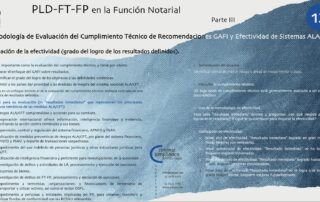 PLD Notarios Públicos 12 Metodología de Evaluación Parte III Carpel