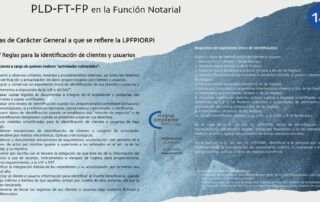 PLD Notarios Públicos 14 Reglas Generales LFPIORPI KYC Carpel