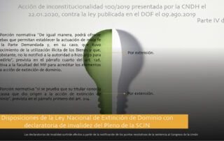 Declaratorias SCJN Invalidez Extinción de Dominio Parte IV de IV Carpel